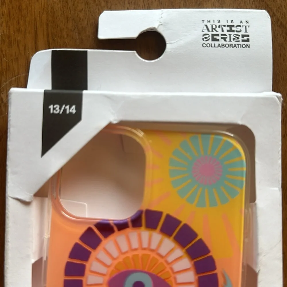 NWOT Typo phone case iPhone 13/14